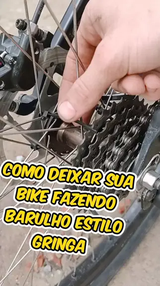 barulho na catraca da bike