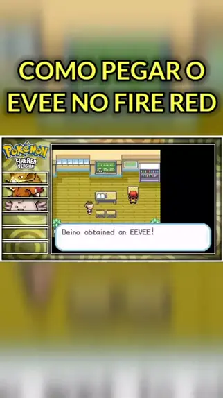 Como PEGAR um EEVEE no Pokémon FIRE RED #pikachu#pokemon#viral#foryou#