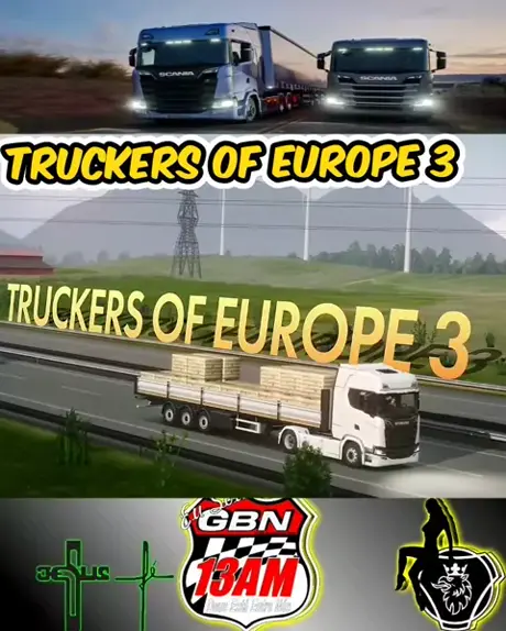 SAIU TODOS OS Caminhões Do Truck Simulator Europe 3 