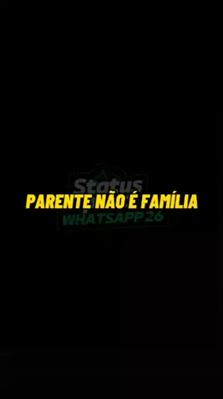 Parente não é família! #parente