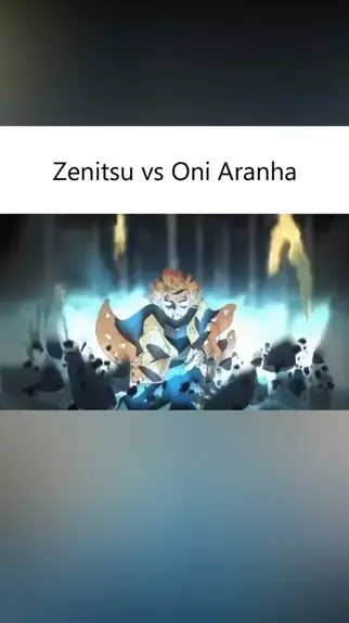 Zenitsu vs Oni Aranha (Demon Slayer)