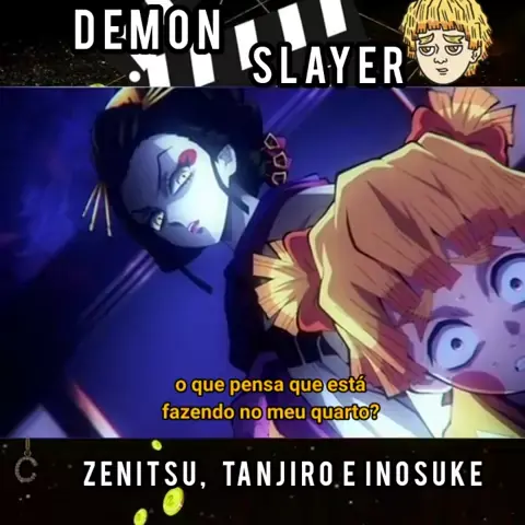 kimetsunoyaiba #demonslayer #tanjiro #zenitsu #inosuke