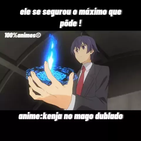 anime kenja no mago dublado