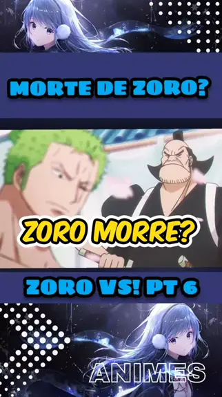 zoro morre em one piece