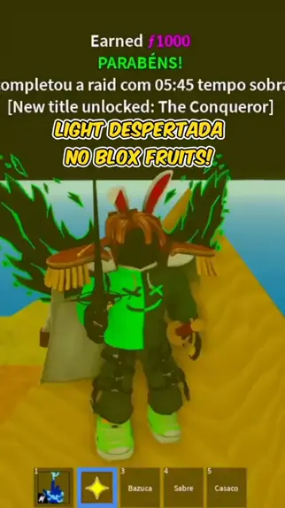 Light Raid Showcase  Blox Fruits Roblox 