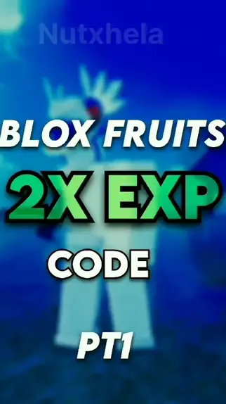 código de dobro xp blox fruit