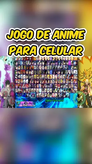 jogo mugen com 900 personagens de anime para celular