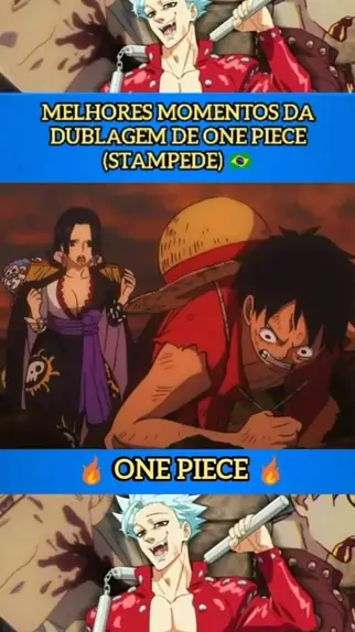 One Piece: Stampede (Trechos Dublados) 