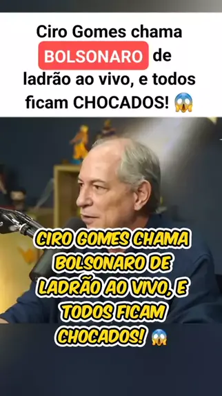 BRCortesPodcast BRCortesPodcast . SpotTheCrime. Ciro Gomes chama BOLSONARO de ladr o ao vivo e todos ficam CHOCADOS CiroGomes flowpodcast BOLSONARO lula Elei es2022