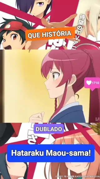 hataraku maou sama dublado e completo