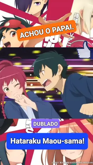 hataraku maou sama dublado e completo