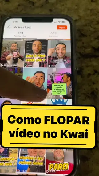 Vídeos Flopados no Kwai? Veja como sair do Flopar no Kwai e