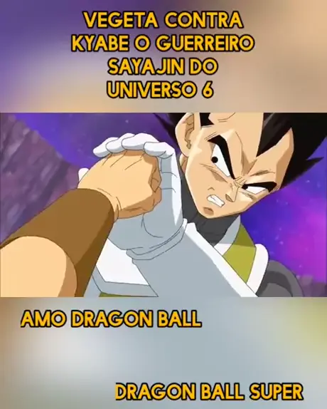 Dragon Ball Super Dublado episódio 37 - Vegeta VS Kyabe começa a