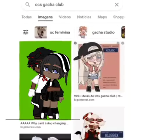 ideias de ocs gacha club femininas