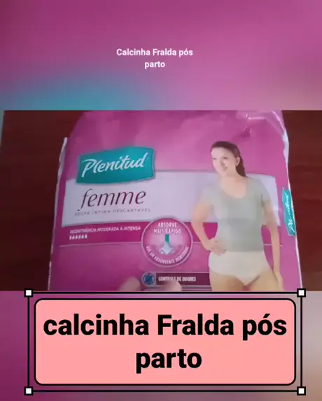 calcinha cintura alta pos parto