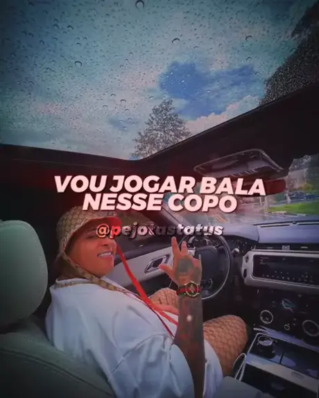 vo joga bala nesse copo pra