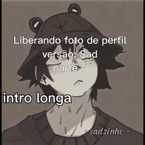 anime foto de perfil sad