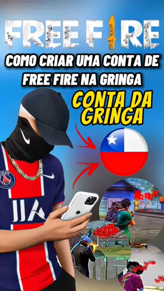 Free Fire | Conta gringa básica free fire