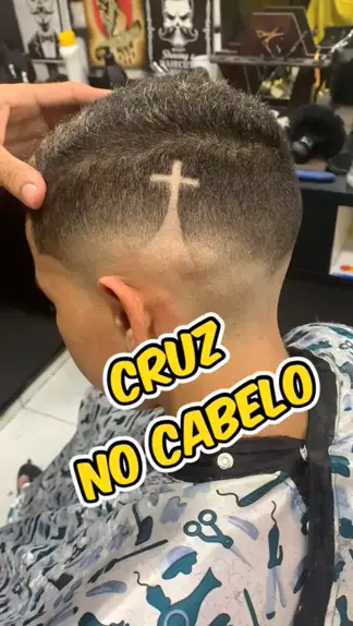 Cruz no best sale cabelo masculino