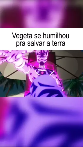 dragon ball z batalha dos deuses vegeta blirou