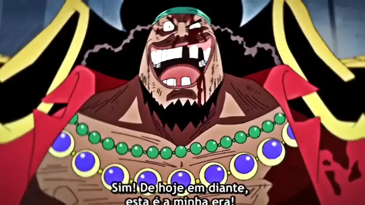 One Piece Stampede Barba Negra Dublado!!!!! 