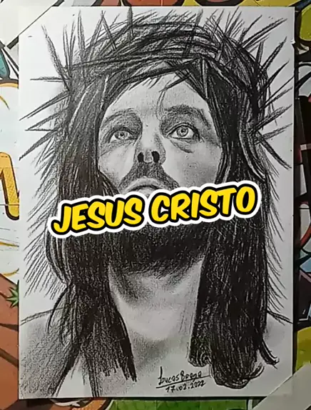 desenhos a lápis de jesus cristo na cruz