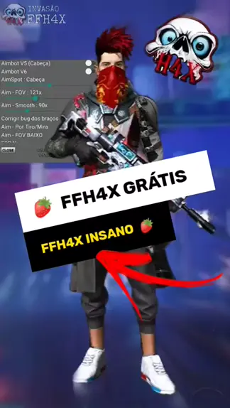 ATUALIZADO !😱FFH4X MOD MENU INJECTOR PARA A NOVA ATUALIZAÇÃO NO FREE FIRE  ANTI BAN GRÁTIS 😱!! 