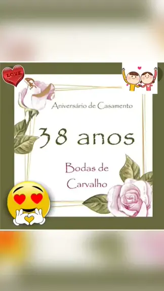 BODAS DE CARVALHO38 ANOS DE MATRIMONIO!