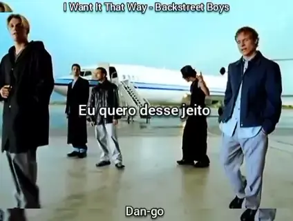 I Want It That Way (Tradução em Português) – Backstreet Boys