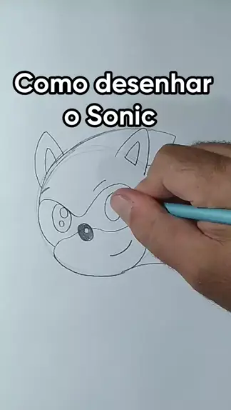 Como DESENHAR o SONIC do Filme 2 - Cómo DIBUJAR a SONIC de La