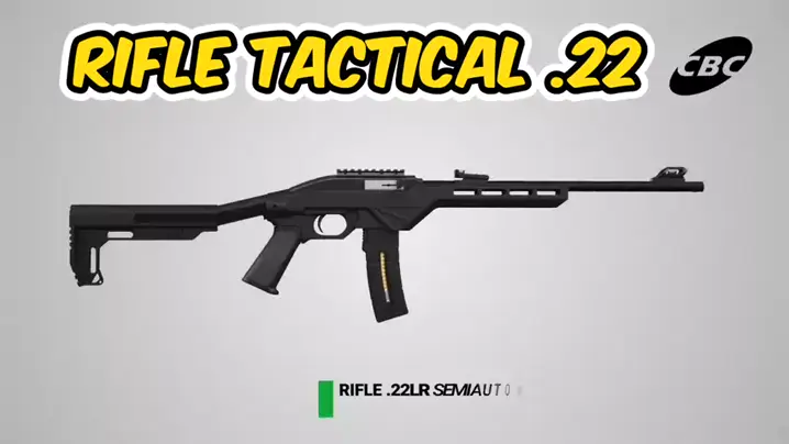 Rifle CBC 7022 TACTICAL .22LR - Brasil Tática - Loja de Armas, Munições e  Equipamentos Táticos
