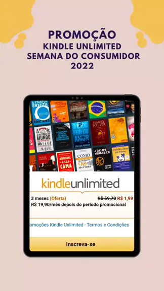 Kindle Unlimited em Oferta
