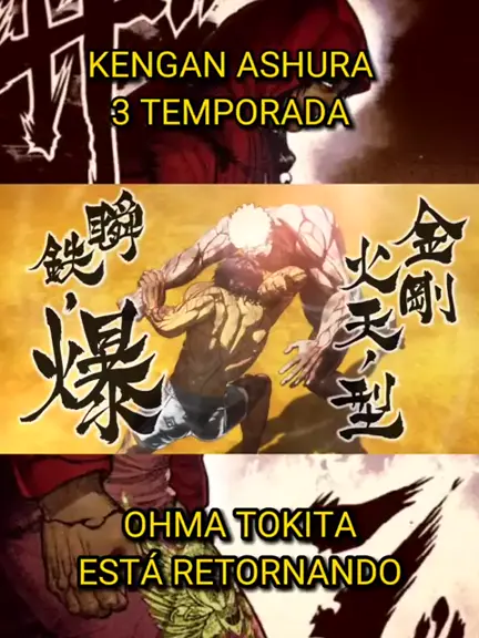 kengan ashura 3 temporada dublado completo