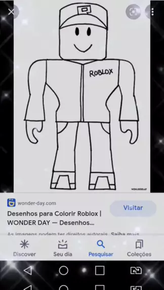 Roblox 2  Desenhos para Colorir