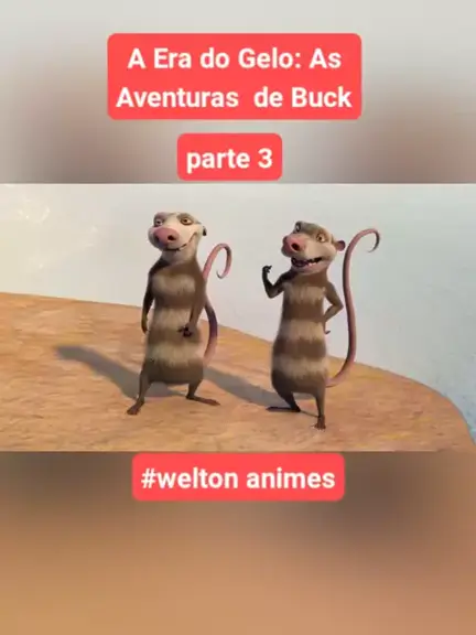 Anime Aventura A Era Do Gelo As Aventuras De B Kwai