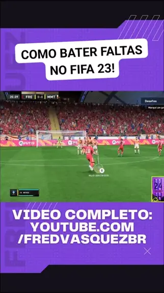 Tutorial de faltas no Fifa 23 