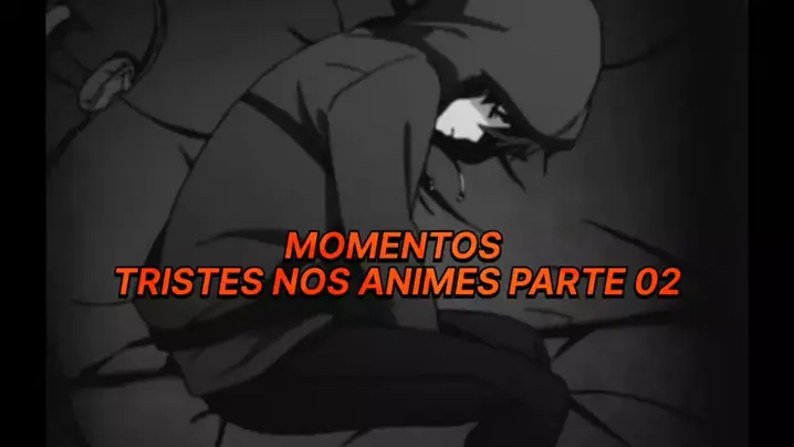 Triste com anime e memes