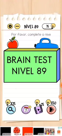 nivel 88 de brain test