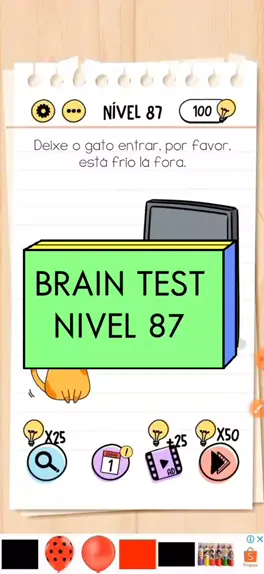 Brain Test Por favor, acenda todas as luzes. Level 1 Respostas