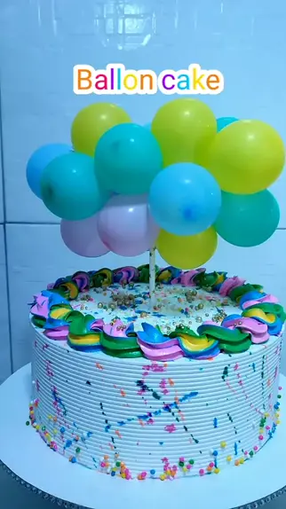 BALLON CAKE, BOLO ROXO/LILÁS