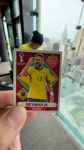 Figurinha Da Copa Neymar Jr Legend Bronze Original Panini Ne