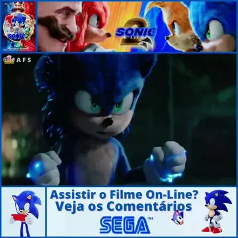 como assistir o filme do sonic 2 gratis