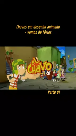 DVD Chaves em desenho animado