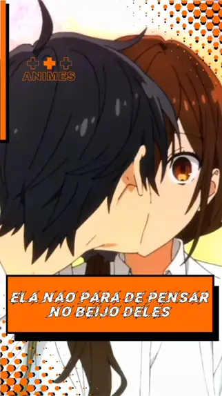 horimiya dublado anime beijo