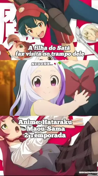 É Hoje!! Hataraku maou-sama 2° temporada parte 2 Dublado