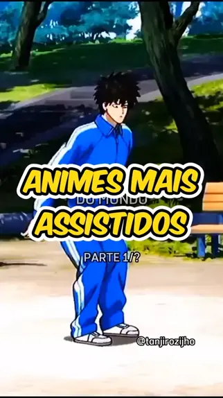 nome de animes mais assistidos