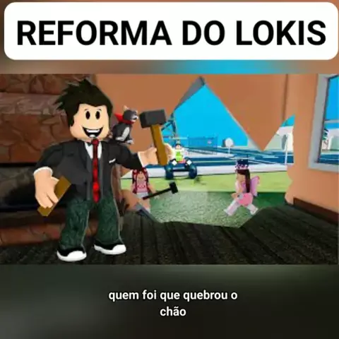 ROBLOX O NOVO AVATAR DO LOKIS 