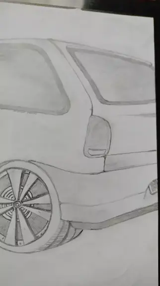 gol quadrado #desenhando #carros