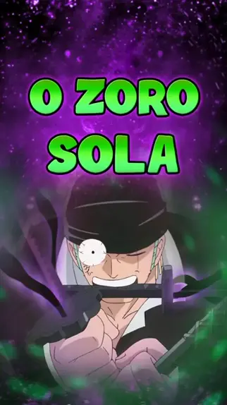 Feito por mim , selo OFICIAL Zoro sola , para nós fãns do Zoro solarmos  geral 😈😈😈