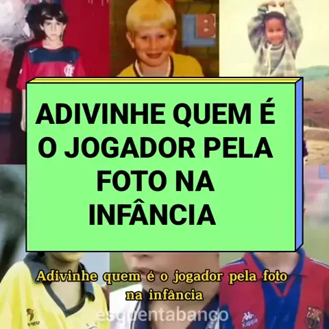 QUIZ DE FUTEBOL, ADIVINHE O JOGADOR ERRADO